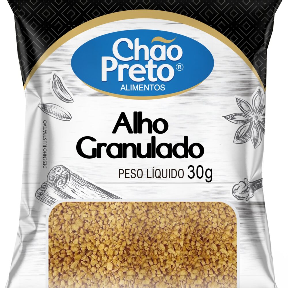 Alho Granulado 30g Chão Preto