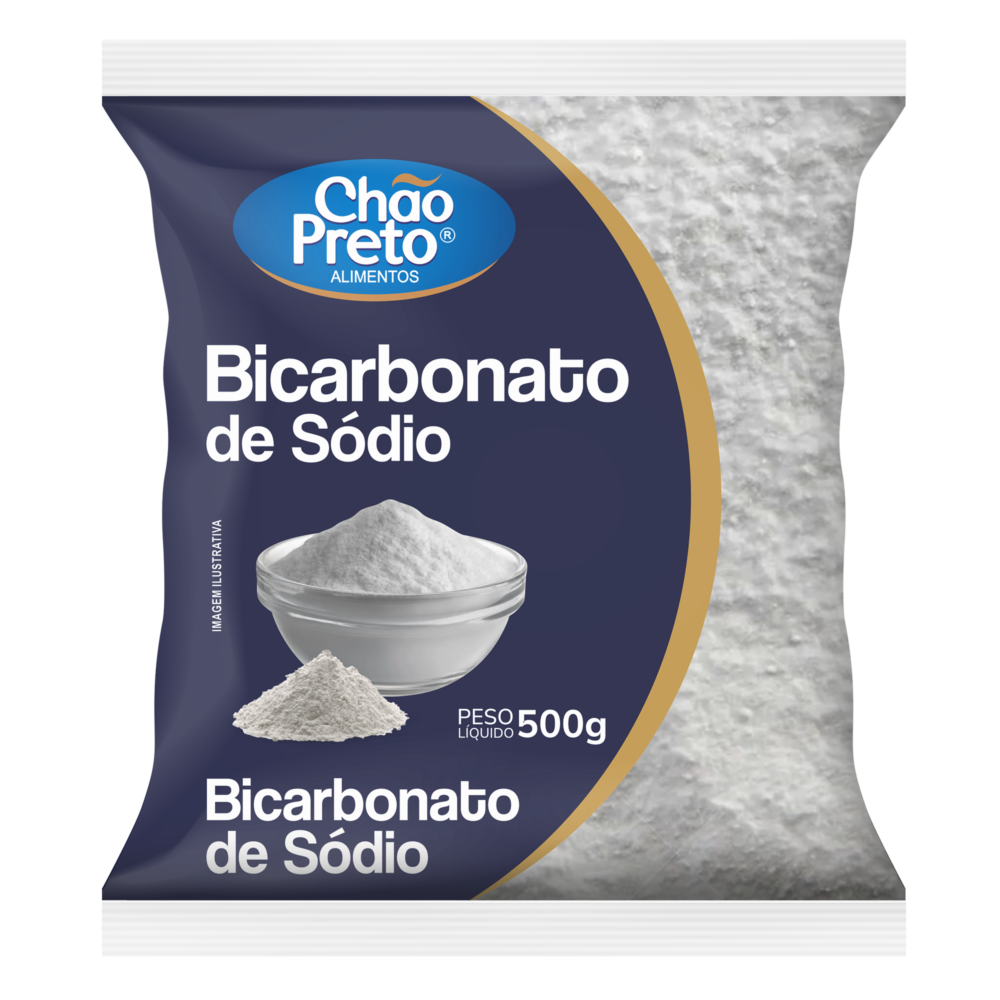 Bicarbonato de Sódio 500g Chão Preto