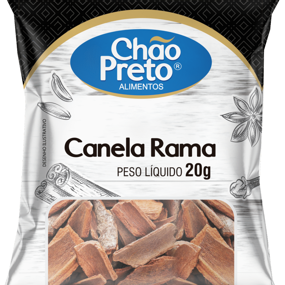 Canela Rama 20g Chão Preto
