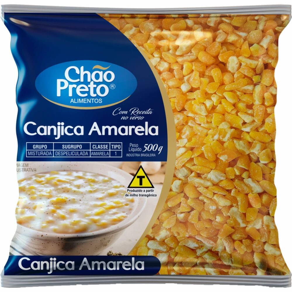 Canjica Amarela 500g Chão Preto