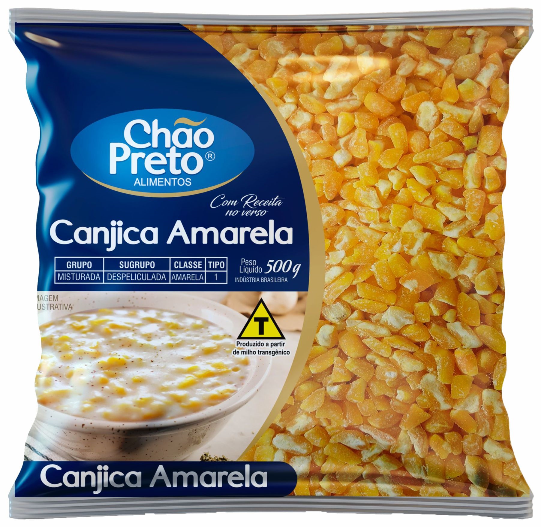 Canjica Amarela 500g Chão Preto