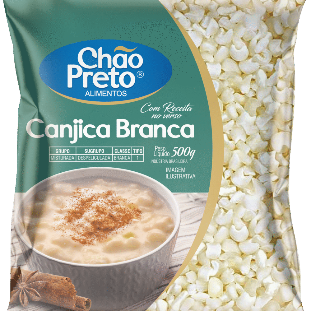 Canjica Branca 500g Chão Preto